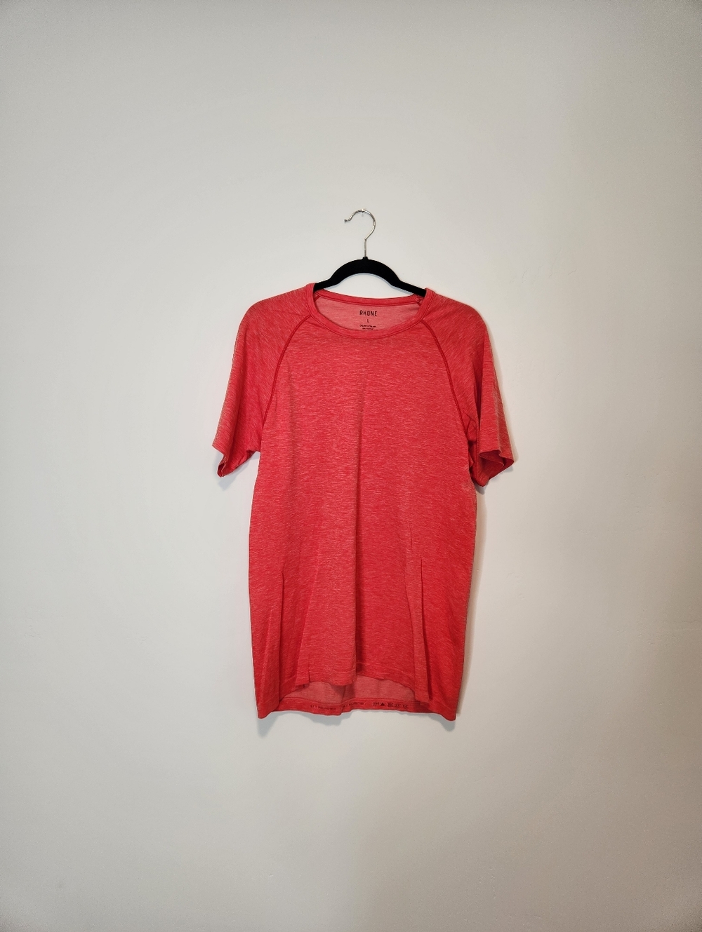 Rhone Seamless Performance Short Sleeve Mens Size Large